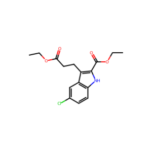 ethyl5-chloro-3-(3-ethoxy-3-oxopropyl)-1H-indole-2-carboxylate