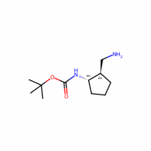 tert-butyl ((1S,2R)-2-(aminomethyl)cyclopentyl)carbamate