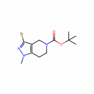 tert-Butyl 3-bromo-1-methyl-1,4,6,7-tetrahydro-5H-pyrazolo[4,3-c]pyridine-5-carboxylate