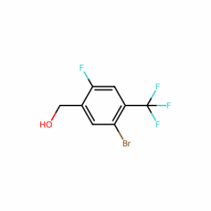 (5-Bromo-2-fluoro-4-(trifluoromethyl)phenyl)methanol