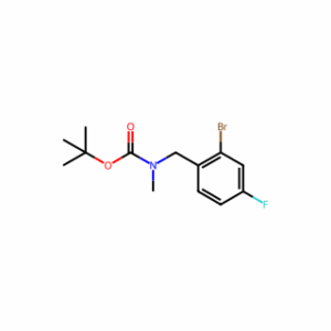 tert-Butyl (2-bromo-4-fluorobenzyl)(methyl)carbamate