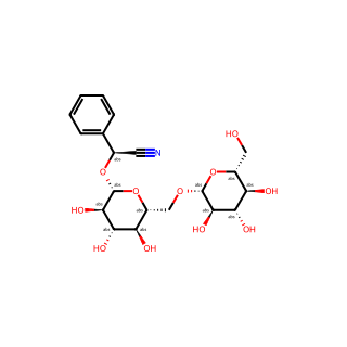 (S)-2-Phenyl-2-(((2R,3R,4S,5S,6R)-3,4,5-trihydroxy-6-((((2R,3R,4S,5S,6R)-3,4,5-trihydroxy-6-(hydroxymethyl)tetrahydro-2H-pyran-2-yl)oxy)methyl)tetrahydro-2H-pyran-2-yl)oxy)acetonitrile
