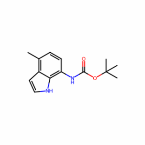 TERT-BUTYL N-(4-METHYL-1H-INDOL-7-YL)CARBAMATE