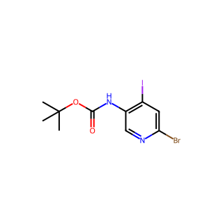 tert-Butyl (6-bromo-4-iodopyridin-3-yl)carbamate