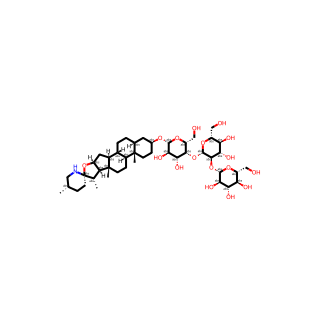 (3β,5α,22β,25S)-Spirosolan-3-yl O-β-D-glucopyranosyl-(1→2)-O-β-D-glucopyranosyl-(1→4)-β-D-galactopyranoside