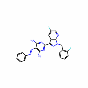 (E)-2-(5-Fluoro-1-(2-fluorobenzyl)-1H-pyrazolo[3,4-b]pyridin-3-yl)-5-(phenyldiazenyl)pyrimidine-4,6-diamine