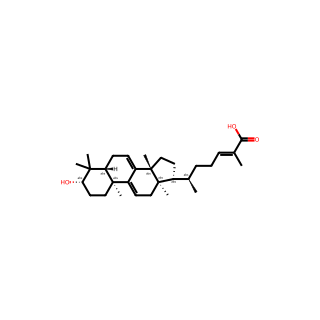 (3β,24E)-3-Hydroxylanosta-7,9(11),24-trien-26-oic acid