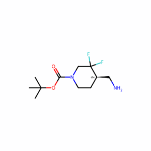 tert-butyl (4R)-4-(aminomethyl)-3,3-difluoropiperidine-1-carboxylate