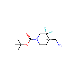 tert-butyl (4R)-4-(aminomethyl)-3,3-difluoropiperidine-1-carboxylate