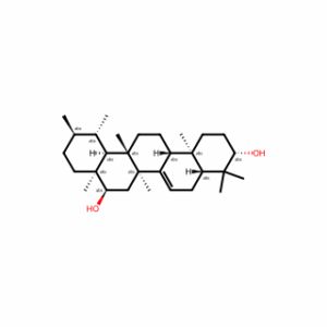 (3β,13α,14β,16α)-13-Methyl-26-norurs-7-ene-3,16-diol
