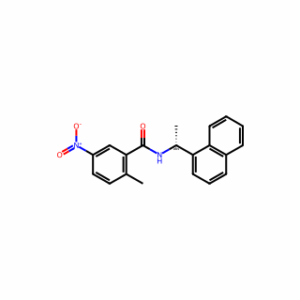 (R)-2-Methyl-N-(1-(naphthalen-1-yl)ethyl)-5-nitrobenzamide