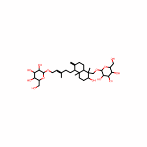 (2E)-5-[(1R,4aS,5S,6R,8aS)-5-[(β-D-Glucopyranosyloxy)methyl]decahydro-6-hydroxy-5,8a-dimethyl-2-methylene-1-naphthalenyl]-3-methyl-2-penten-1-yl β-D-glucopyranoside