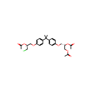 (S)-3-(4-(2-(4-((S)-2-Acetoxy-3-chloropropoxy)phenyl)propan-2-yl)phenoxy)propane-1,2-diyl diacetate