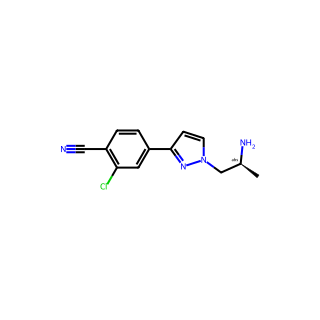 (S)-4-(1-(2-Aminopropyl)-1H-pyrazol-3-yl)-2-chlorobenzonitrile