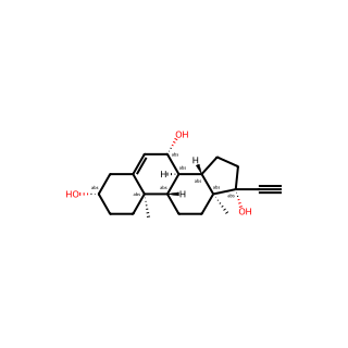 (3β,7β,17α)-Pregn-5-en-20-yne-3,7,17-triol