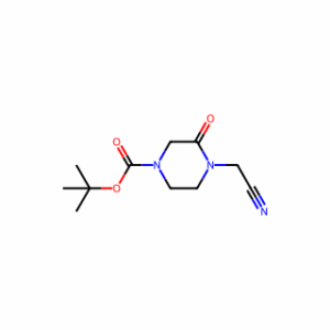 tert-butyl 4-(cyanomethyl)-3-oxopiperazine-1-carboxylate