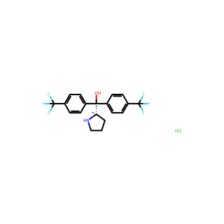 (S)-Pyrrolidin-2-ylbis(4-(trifluoromethyl)phenyl)methanol hydrochloride