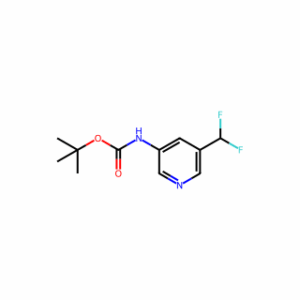 tert-butyl N-[5-(difluoromethyl)-3-pyridyl]carbamate