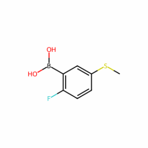 (2-Fluoro-5-(methylthio)phenyl)boronic acid