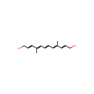 (2E,4E,6E,8E,10E)-4,9-Dimethyldodeca-2,4,6,8,10-pentaene-1,12-diol