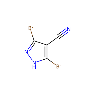 3,5-Dibromo-1H-pyrazole-4-carbonitrile