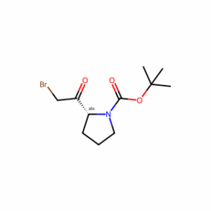 tert-butyl (2R)-2-(2-bromoacetyl)pyrrolidine-1-carboxylate