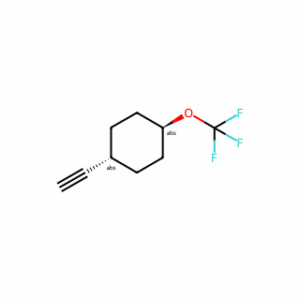 trans-1-ethynyl-4-(trifluoromethoxy)cyclohexane