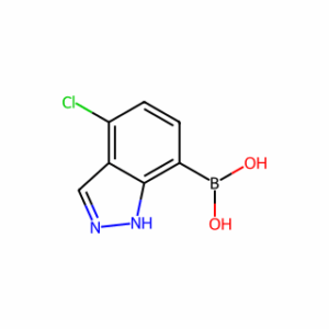 (4-Chloro-1H-indazol-7-yl)boronic acid