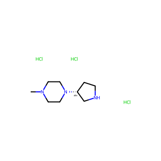 (R)-1-Methyl-4-(pyrrolidin-3-yl)piperazine trihydrochloride