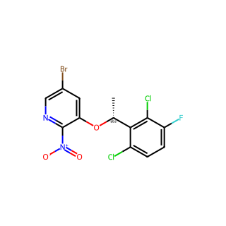 (R)-5-Bromo-3-(1-(2,6-dichloro-3-fluorophenyl)ethoxy)-2-nitropyridine