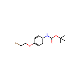 TERT-BUTYL 4-(2-BROMOETHOXY)PHENYLCARBAMATE