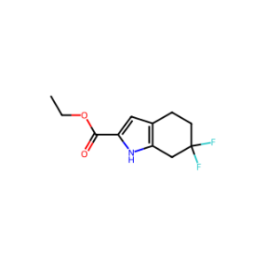 Ethyl 6,6-Difluoro-4,5,6,7-tetrahydro-1H-indole-2-carboxylate