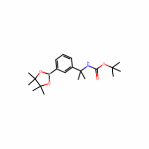tert-Butyl (2-(3-(4,4,5,5-tetramethyl-1,3,2-dioxaborolan-2-yl)phenyl)propan-2-yl)carbamate