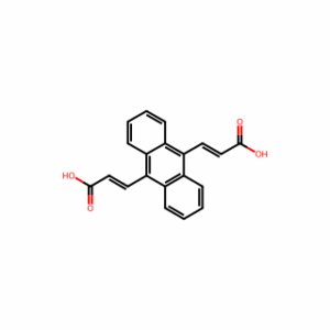 (2E,2′E)-3,3′-(Anthracene-9,10-diyl)diacrylic acid