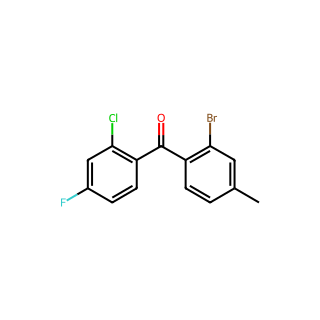 (2-Bromo-4-methylphenyl)(2-chloro-4-fluorophenyl)methanone