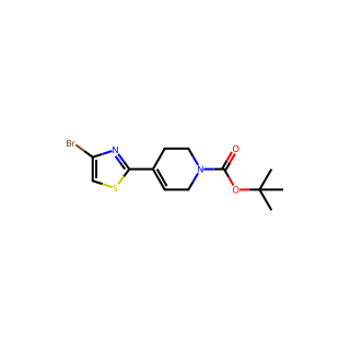 tert-butyl 4-(4-bromothiazol-2-yl)-5,6-dihydropyridine-1(2H)-carboxylate