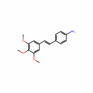 (E)-4-(3,4,5-Trimethoxystyryl)aniline