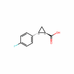 (1R,2R)-2-(4-Fluorophenyl)cyclopropane-1-carboxylic acid