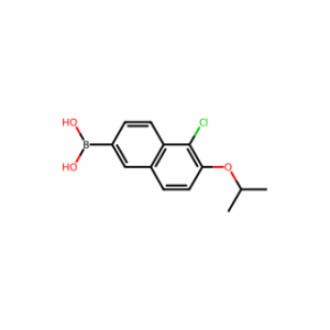 (5-chloro-6-isopropoxynaphthalen-2-yl)boronicacid