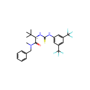(R)-N-Benzyl-2-(3-(3,5-bis(trifluoromethyl)phenyl)thioureido)-N,3,3-trimethylbutanamide