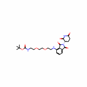 Thalidomide-NH-PEG2-C2-NH-BOC