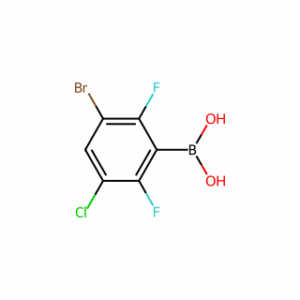 (3-Bromo-5-chloro-2,6-difluorophenyl)boronic acid