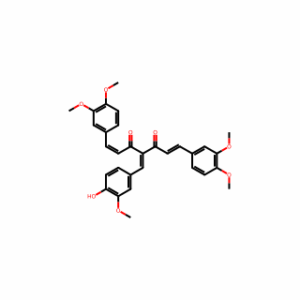 (1E,6E)-1,7-Bis(3,4-dimethoxyphenyl)-4-(4-hydroxy-3-methoxybenzylidene)hepta-1,6-diene-3,5-dione
