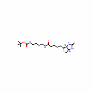 tert-Butyl (4-(5-((3aS,4S,6aR)-2-oxohexahydro-1H-thieno[3,4-d]imidazol-4-yl)pentanamido)butyl)carbamate