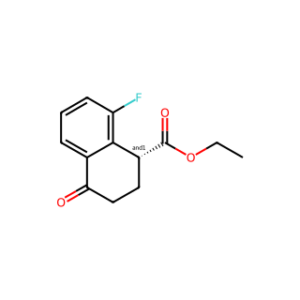 Ethyl 8-fluoro-4-oxo-1,2,3,4-tetrahydronaphthalene-1-carboxylate