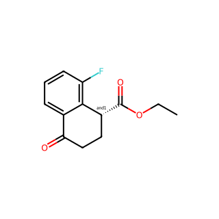 Ethyl 8-fluoro-4-oxo-1,2,3,4-tetrahydronaphthalene-1-carboxylate