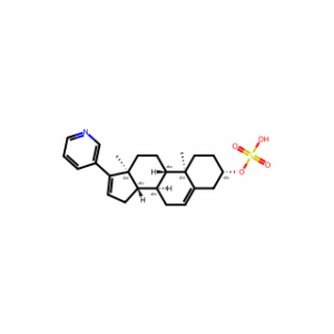 (3S,8R,9S,10R,13S,14S)-10,13-Dimethyl-17-(pyridin-3-yl)-2,3,4,7,8,9,10,11,12,13,14,15-dodecahydro-1H-cyclopenta[a]phenanthren-3-yl hydrogen sulfate