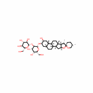 (2β,3β,5β,25S)-2-Hydroxyspirostan-3-yl 2-O-β-D-glucopyranosyl-β-D-galactopyranoside