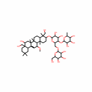 (3β,4α,11α,16β)-16,23,28-Trihydroxy-11-methoxyolean-12-en-3-yl O-6-deoxy-α-L-mannopyranosyl-(1→4)-O-[β-D-glucopyranosyl-(1→6)]-β-D-glucopyranoside