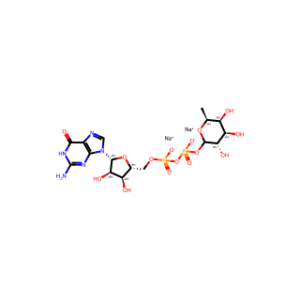 Guanosine 5′-diphospho-β-L-fucose disodium salt